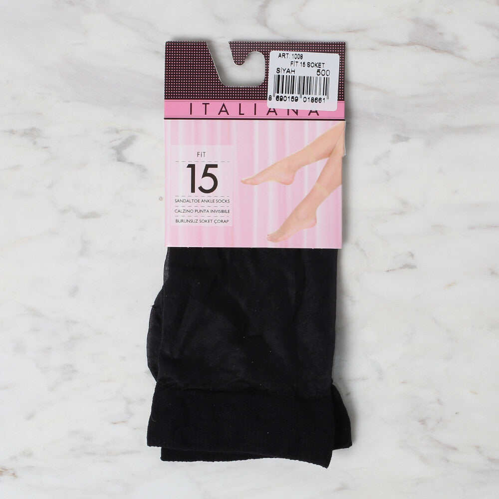 İTALIANA FİT 15 BURUNSUZ SOKET ÇORAP 500